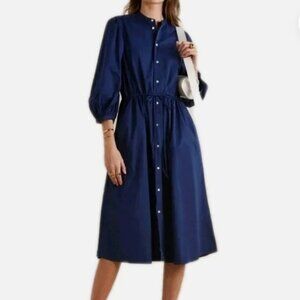 Polo Ralph Lauren Navy Button-Down Dress